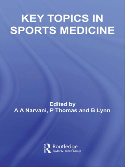 Book cover of Key Topics in Sports Medicine