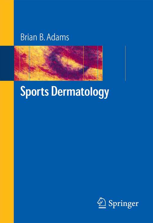 Book cover of Sports Dermatology (2006)