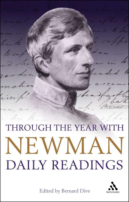 Book cover of Through the Year with Newman: Daily Readings