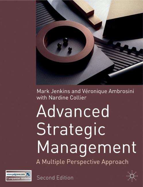 Book cover of Advanced Strategic Management: A Multi-perspective Approach (2nd edition) (PDF)