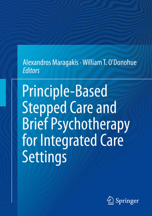 Book cover of Principle-Based Stepped Care and Brief Psychotherapy for Integrated Care Settings