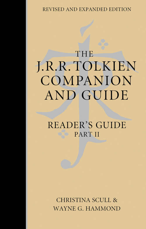 Book cover of The J. R. R. Tolkien Companion and Guide: Volume 3: Reader's Guide Part 2 (ePub edition)