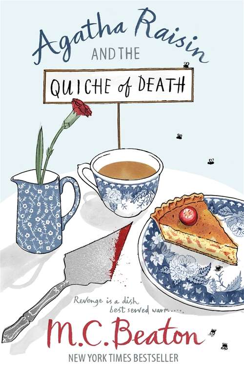 Book cover of Agatha Raisin and the Quiche of Death: An Agatha Raisin Mystery (Agatha Raisin #21)