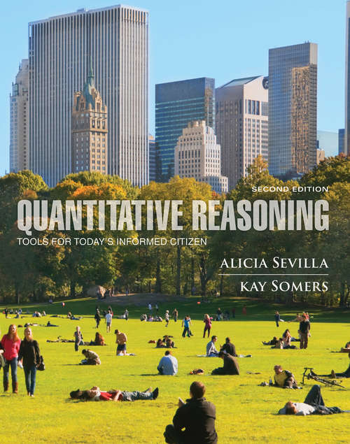 Book cover of Quantitative Reasoning: Tools for Today's Informed Citizen
