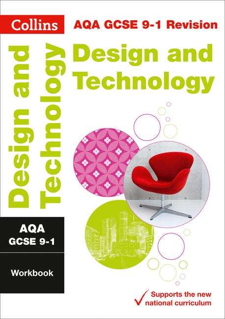 Book cover of Collins GCSE 9-1 Revision — AQA GCSE 9-1 Design and Technology Workbook (PDF)