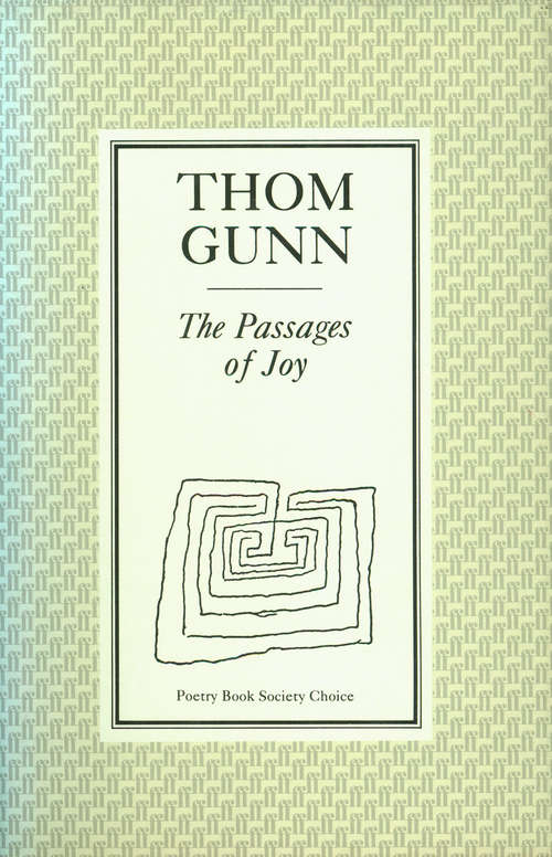 Book cover of The Passages of Joy (Main)