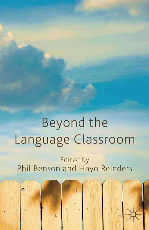 Book cover of Beyond the Language Classroom (2011)