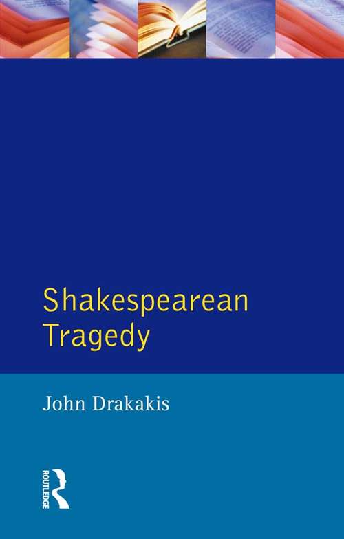 Book cover of Shakespearean Tragedy