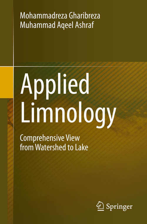 Book cover of Applied Limnology: Comprehensive View from Watershed to Lake (2014)