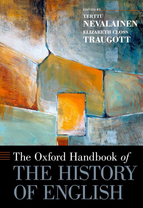 Book cover of The Oxford Handbook of the History of English (Oxford Handbooks)