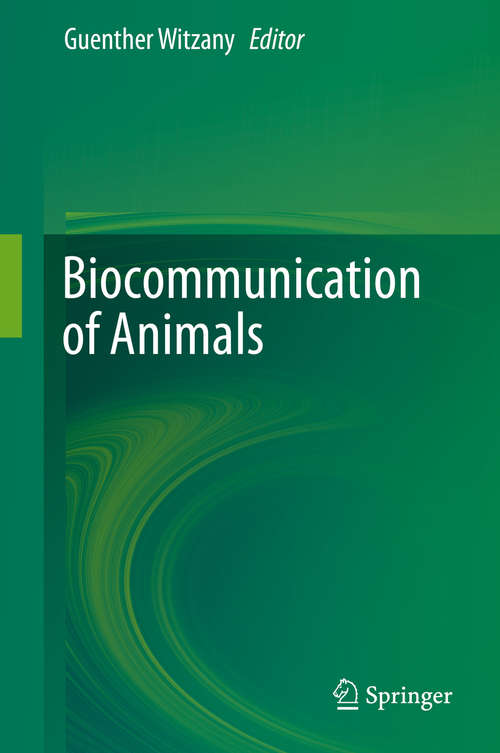 Book cover of Biocommunication of Animals (2014)