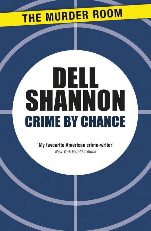 Book cover of Crime By Chance