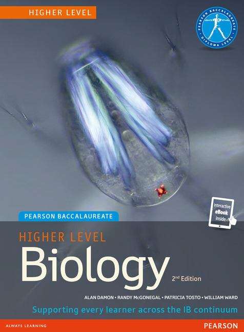 Book cover of Pearson Education Baccalaureate Biology Higher Level 2nd Edition Print and eBook Bundle for the IB Diploma (2nd edition) (PDF)