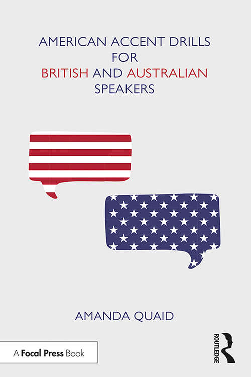 Book cover of American Accent Drills for British and Australian Speakers