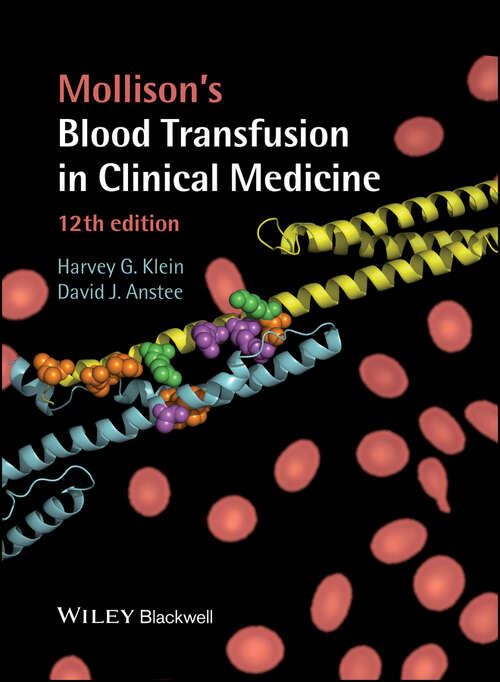 Book cover of Mollison's Blood Transfusion in Clinical Medicine (12)