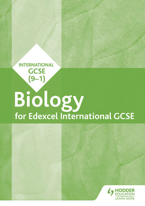 Book cover of Edexcel International GCSE Biology Workbook (PDF)