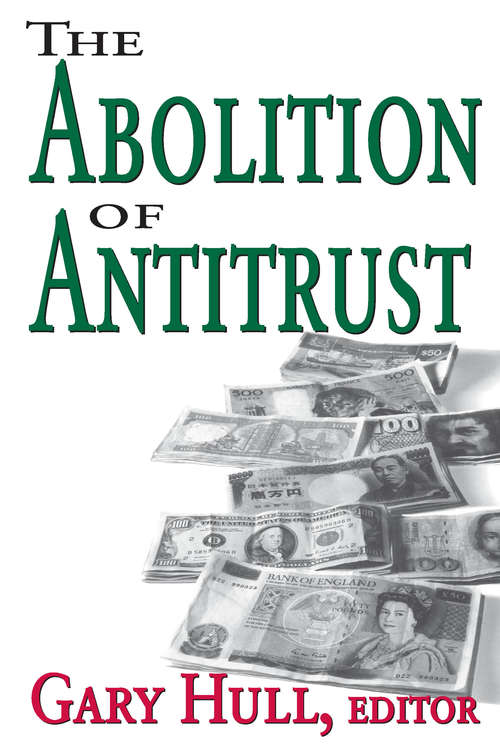 Book cover of Abolition of Antitrust