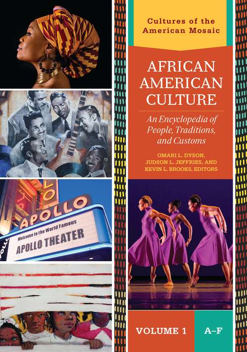 Book cover of African American Culture: An Encyclopedia of People, Traditions, and Customs [3 volumes] (Cultures of the American Mosaic)