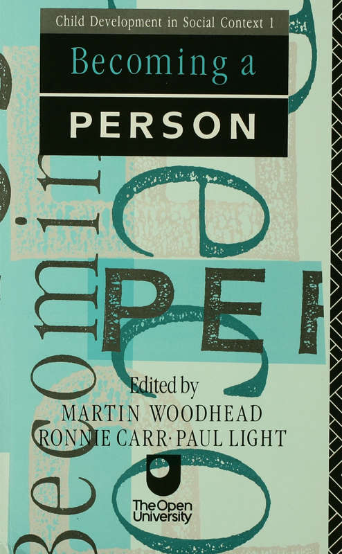 Book cover of Becoming A Person