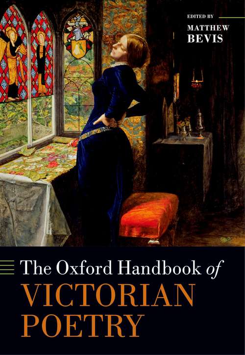 Book cover of The Oxford Handbook of Victorian Poetry (Oxford Handbooks)