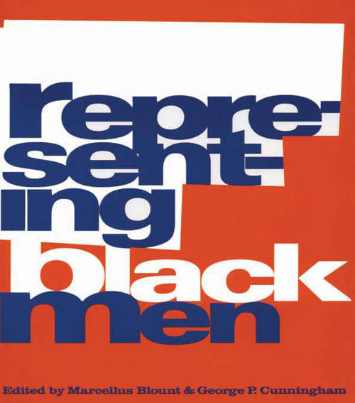 Book cover of Representing Black Men