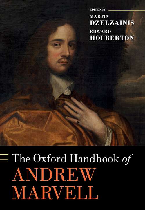 Book cover of The Oxford Handbook of Andrew Marvell (Oxford Handbooks)