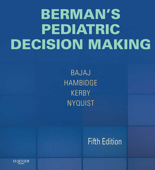 Book cover of Berman's Pediatric Decision Making E-Book (5)