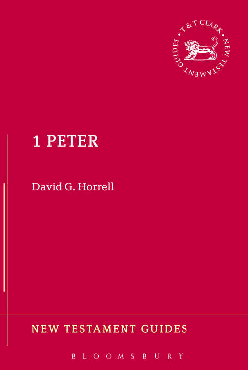 Book cover of 1 Peter (New Testament Guides)