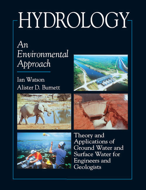Book cover of Hydrology: An Environmental Approach