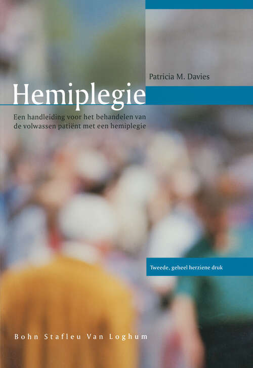 Book cover of Hemiplegie: Handleiding voor de behandeling van een volwassen patiënt (2001)