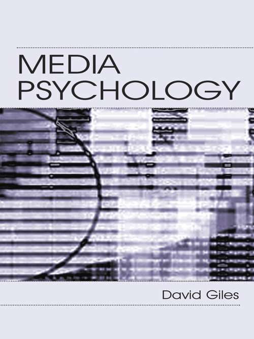 Book cover of Media Psychology