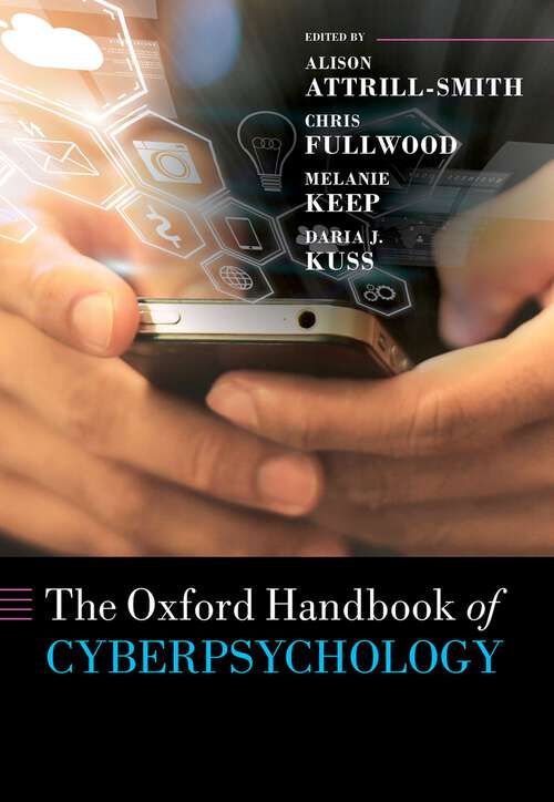 Book cover of The Oxford Handbook of Cyberpsychology (Oxford Library of Psychology)