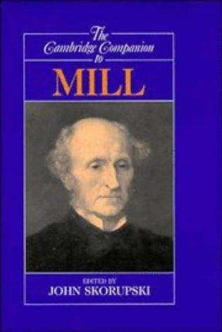 Book cover of The Cambridge Companion to Mill (PDF)