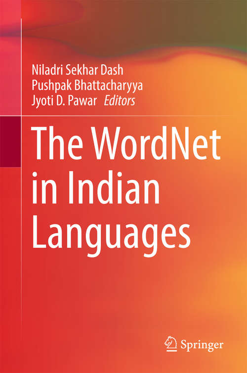 Book cover of The WordNet in Indian Languages
