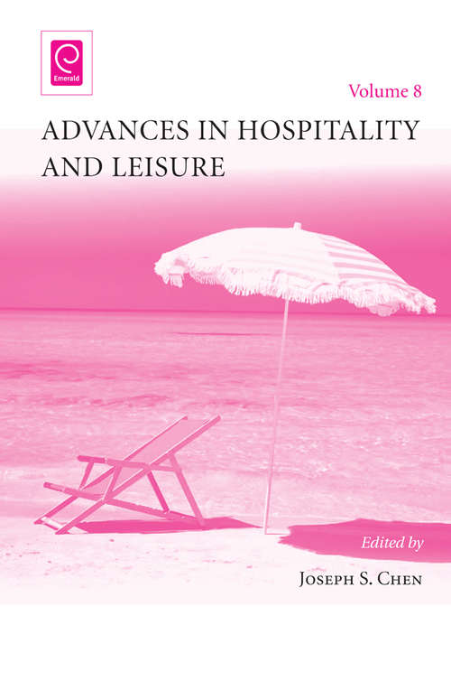 Book cover of Advances in Hospitality and Leisure (Advances in Hospitality and Leisure #8)