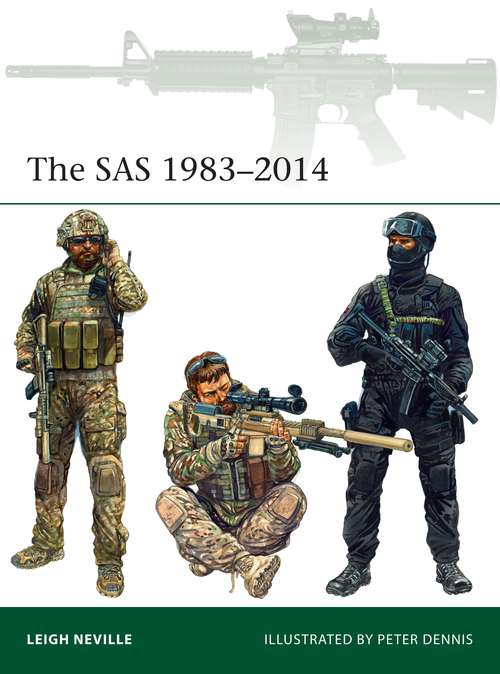 Book cover of The SAS 1983–2014 (Elite #211)