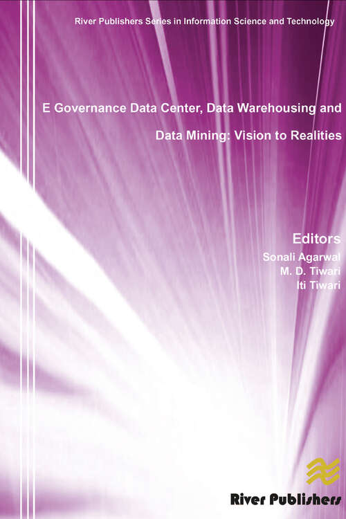 Book cover of E Governance Data Center, Data Warehousing and Data Mining: Vision to Realities