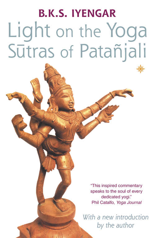Book cover of Light on the Yoga Sutras of Patanjali (ePub edition)