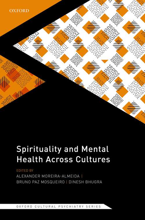 Book cover of Spirituality and Mental Health Across Cultures (Oxford Cultural Psychiatry)