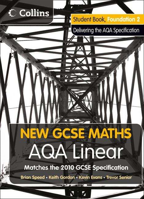 Book cover of New GCSE Maths - AQA Linear Foundation 2 Student Book (PDF)
