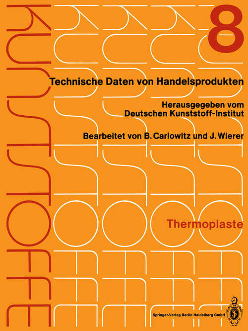 Book cover of Merkblätter 2801–3200 (1989) (Kunststoffe: 1-12 / 1-12 / 8)