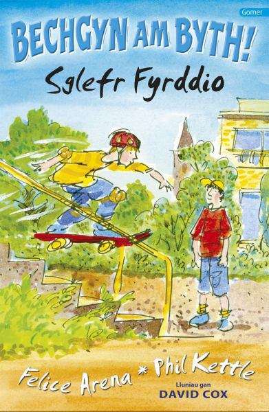 Book cover of Sglefr-fyrddio (Cyfres Bechgyn am Byth #8)