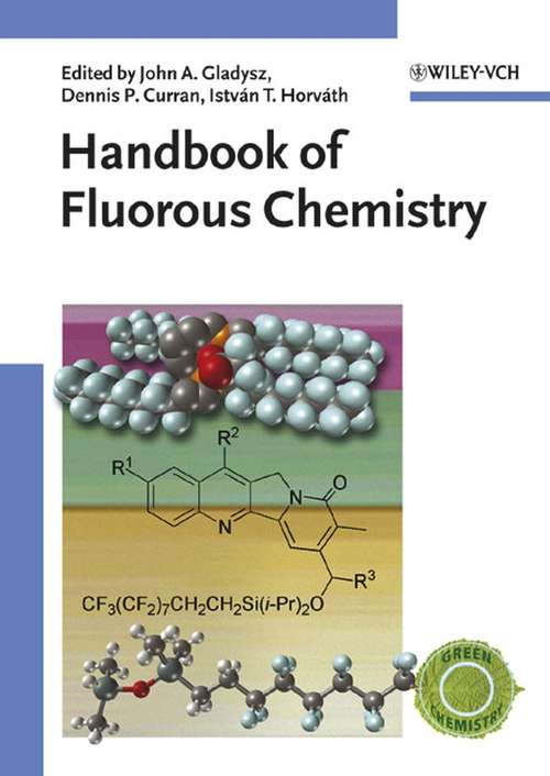 Book cover of Handbook of Fluorous Chemistry