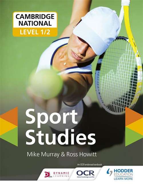 Book cover of Cambridge National Level 1/2: Sport Studies (PDF)