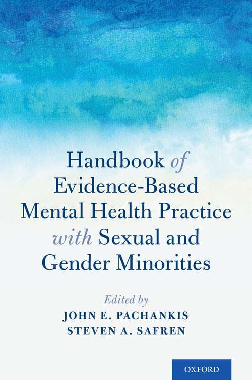 Book cover of Handbook of Evidence-Based Mental Health Practice with Sexual and Gender Minorities