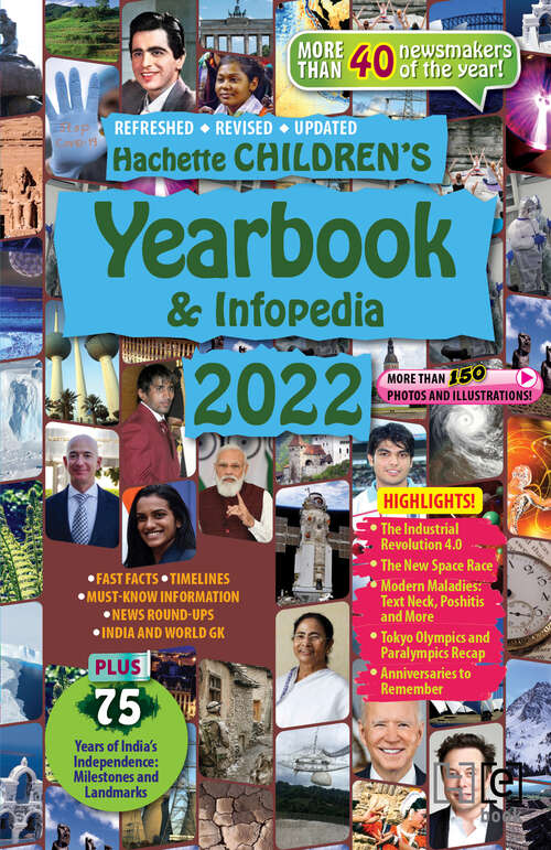 Book cover of Hachette Children’s Yearbook & Infopedia 2022