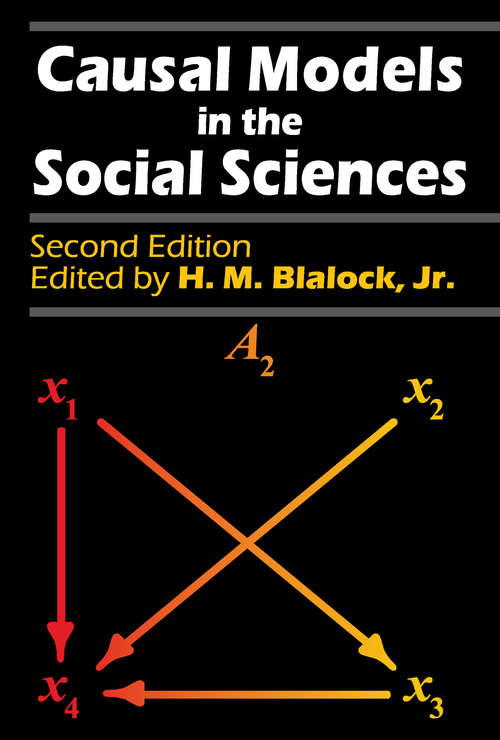 Book cover of Causal Models in the Social Sciences (2)
