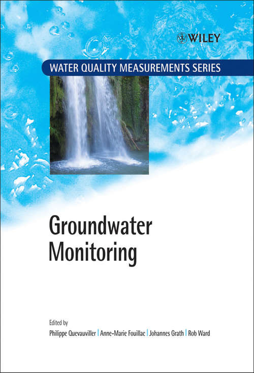 Book cover of Groundwater Monitoring (Water Quality Measurements)