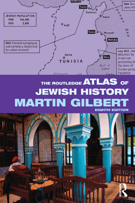Book cover of The Routledge Atlas of Jewish History (PDF)