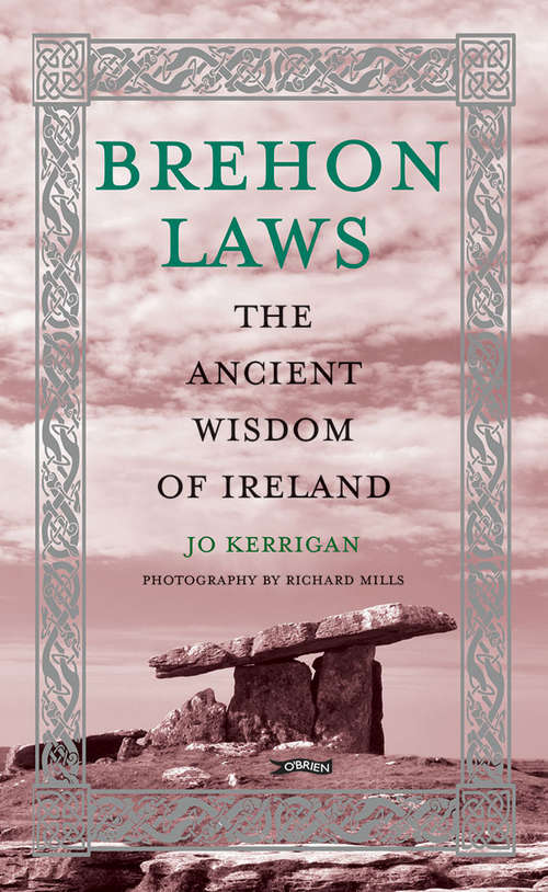 Book cover of Brehon Laws: The Ancient Wisdom of Ireland